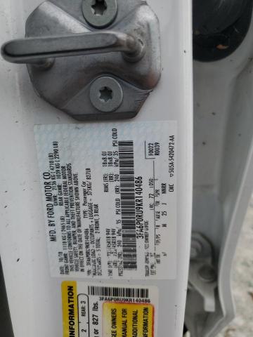 2019 FORD FUSION TIT 3FA6P0RU9KR140486
