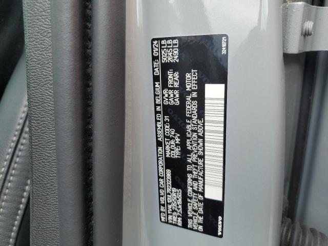 2024 VOLVO XC40 PLUS YV4L12UL7R2323969