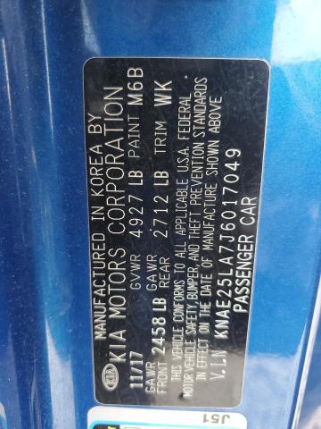2018 KIA STINGER PR - KNAE25LA7J6017049