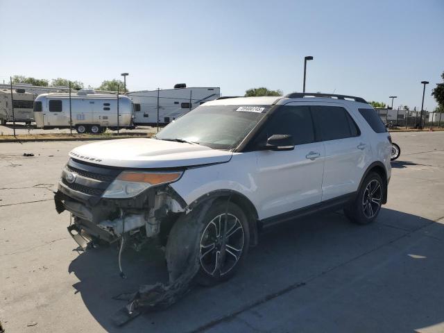 FORD EXPLORER S 2015 white  gas 1FM5K8GT9FGC50976 photo #1
