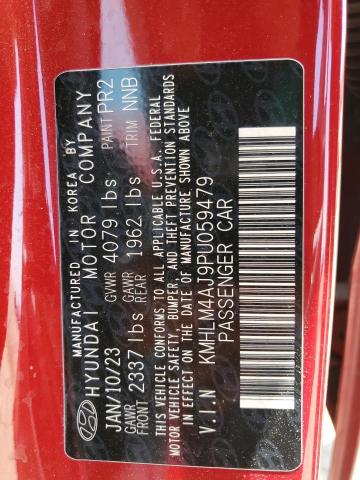 2023 HYUNDAI ELANTRA BLUE KMHLM4AJ9PU059479