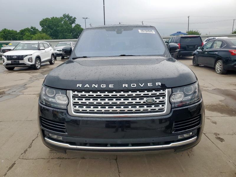2017 LAND ROVER RANGE ROVE - SALGS2FE0HA334020
