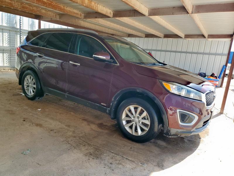 Vin: 5xypgda31jg362697, lot: 58537715, kia sorento lx 20184