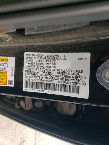 2023 HONDA ACCORD HYB 1HGCY2F54PA063967