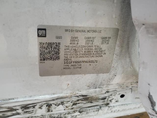 2023 CHEVROLET BOLT EUV L 1G1FY6S07P4143171