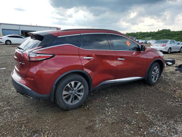 Vin: 5n1az2mh9fn276643, lot: 61473695, nissan murano s 20153