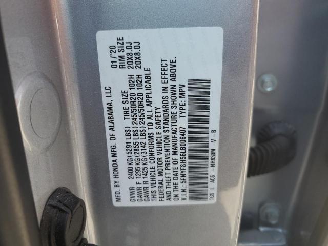 2020 HONDA PASSPORT E - 5FNYF8H56LB006407