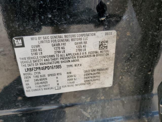 2023 BUICK ENVISION E LRBFZPR46PD161985