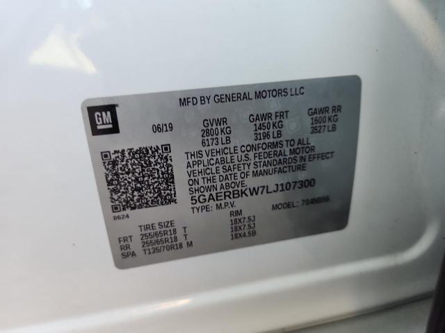 2020 BUICK ENCLAVE ES 5GAERBKW7LJ107300