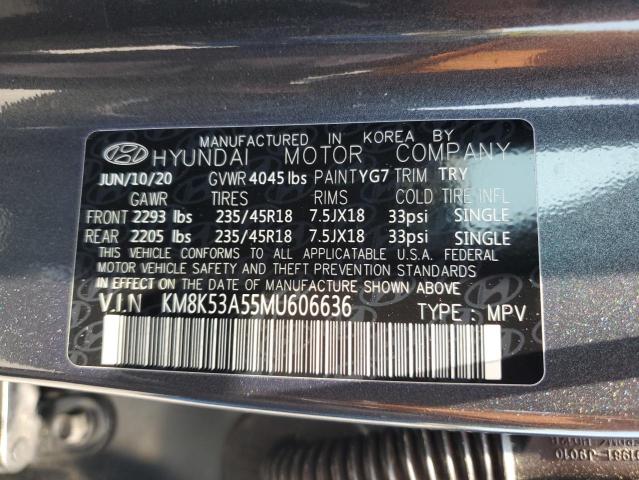 2021 HYUNDAI KONA ULTIM - KM8K53A55MU606636