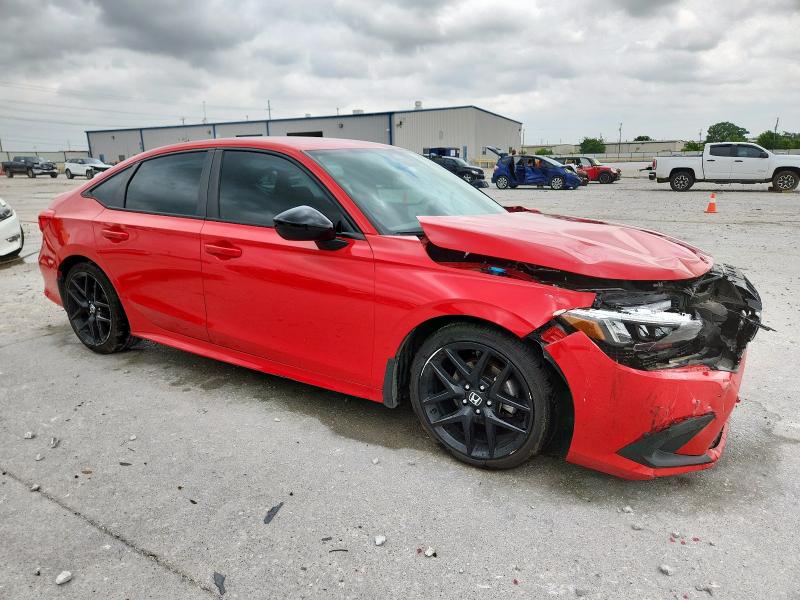 Vin: 2hgfe2f57nh602408, lot: 59420175, honda civic sport 20224