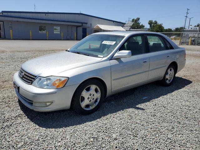 TOYOTA AVALON XL 2003 white  gas 4T1BF28B23U318431 photo #1