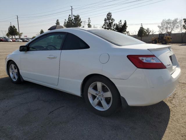HONDA CIVIC EX 2007 white coupe gas 2HGFG128X7H546942 photo #3