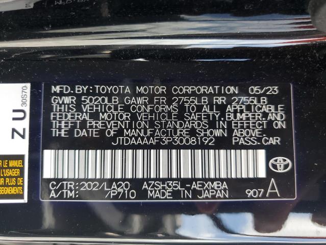 2023 TOYOTA CROWN XLE - JTDAAAAF3P3008192