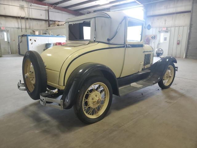 FORD MODEL A 1928 yellow   A4651941 photo #4