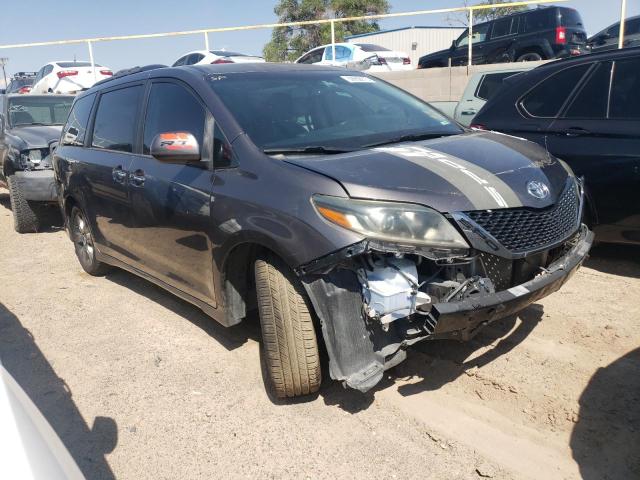 Vin: 5tdxk3dc7gs696720, lot: 59052915, toyota sienna se 20164