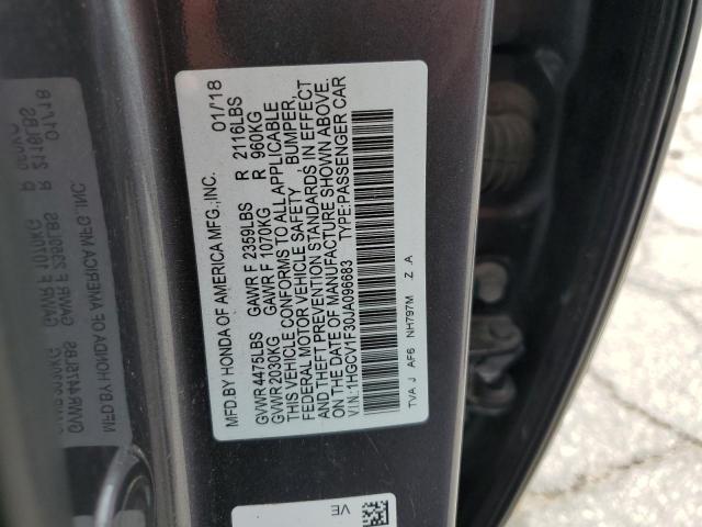 2018 HONDA ACCORD SPO - 1HGCV1F30JA096683