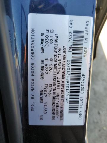 2015 MAZDA 6 SPORT - JM1GJ1U56F1210290