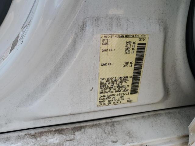 2015 NISSAN ALTIMA 2.5 - 1N4AL3AP0FC162653