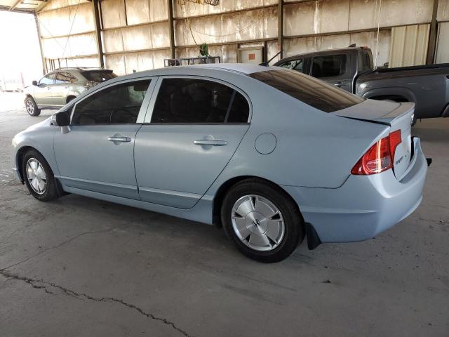 HONDA CIVIC HYBR 2007 gray  hybrid engine JHMFA36277S031759 photo #3