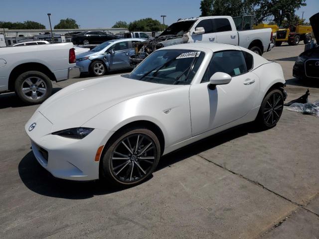MAZDA MX-5 MIATA 2024 white  gas JM1NDAM76R0602972 photo #1