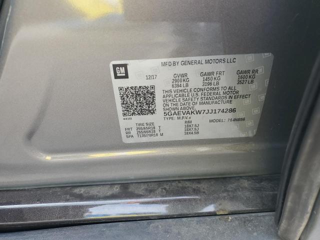 2018 BUICK ENCLAVE ES 5GAEVAKW7JJ174286