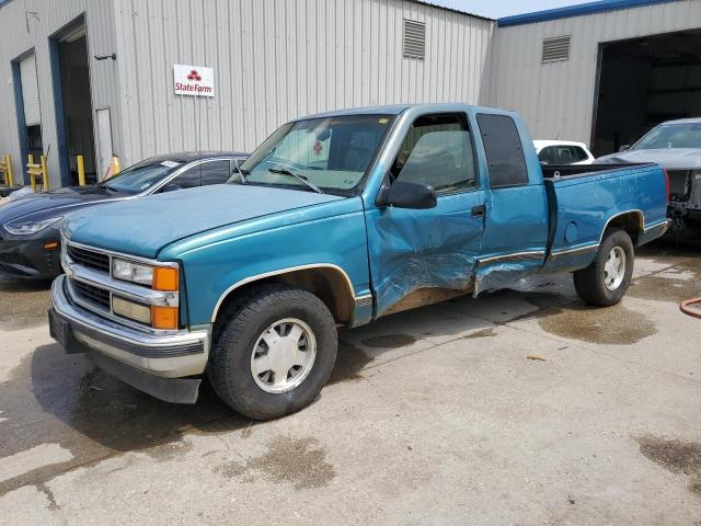 CHEVROLET GMT-400 C1 1997 turquoise  gas 2GCEC19R2V1185863 photo #1