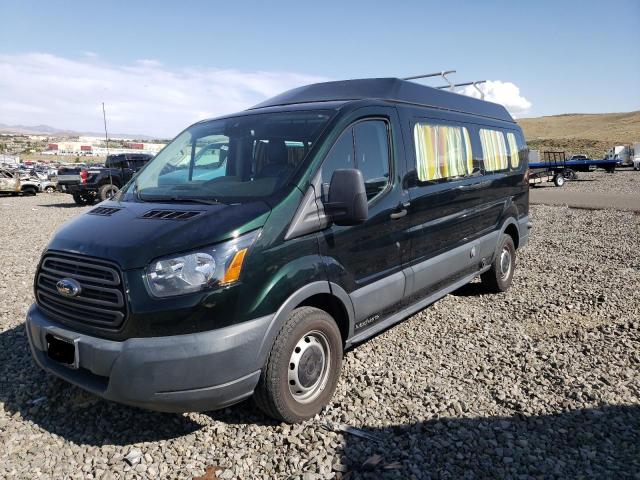 FORD TRANSIT T- 2018 green  gas 1FTYE2YM8JKA23443 photo #4