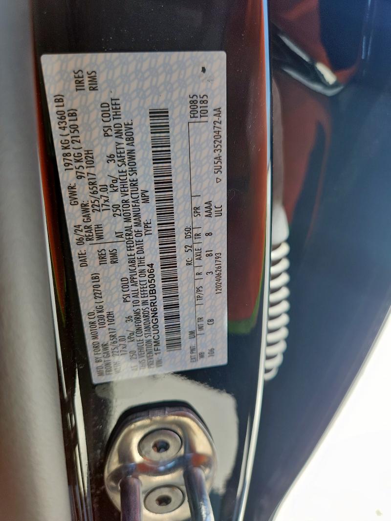 2024 FORD ESCAPE ACT - 1FMCU0GN6RUB05064