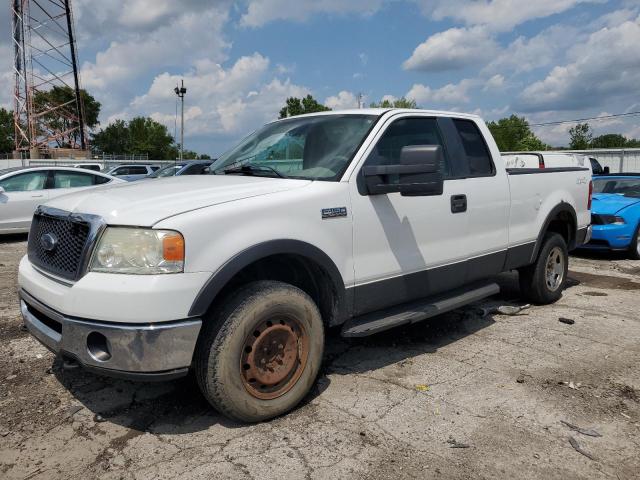 FORD F150 2008 white  gas 1FTRX14W98FC26733 photo #1