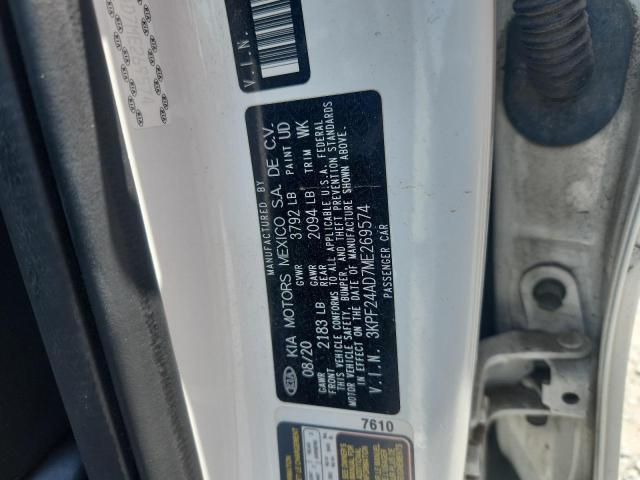2021 KIA FORTE FE - 3KPF24AD7ME269574