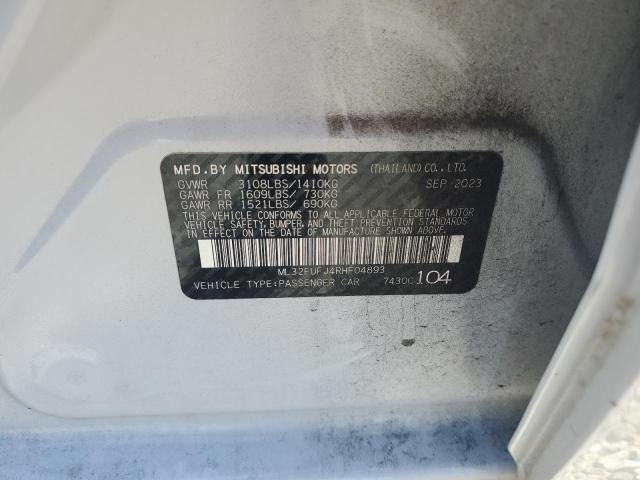 2024 MITSUBISHI MIRAGE G4 ML32FUFJ4RHF04893