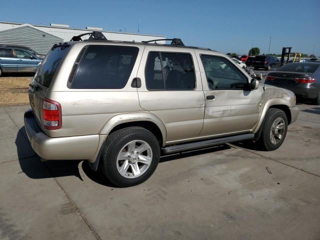 NISSAN PATHFINDER 2003 gold  gas JN8DR09Y33W803021 photo #4