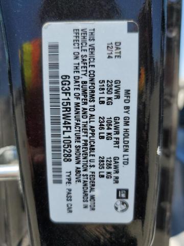 2015 CHEVROLET SS 6G3F15RW4FL105288