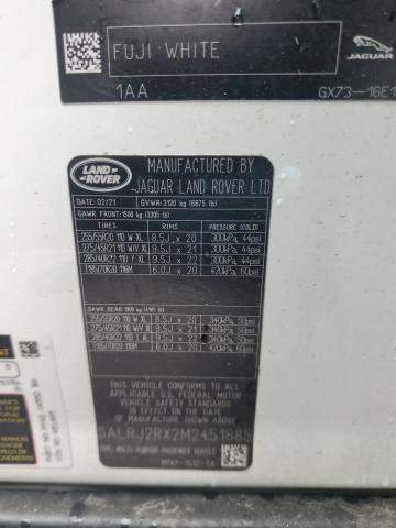 2021 LAND ROVER DISCOVERY SALRJ2RX2M2451885