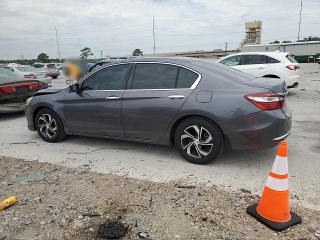 HONDA ACCORD LX 2016 gray sedan 4d gas 1HGCR2F32GA030171 photo #3