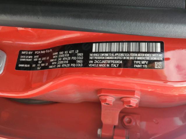 2015 JEEP RENEGADE L ZACCJABT6FPB30634