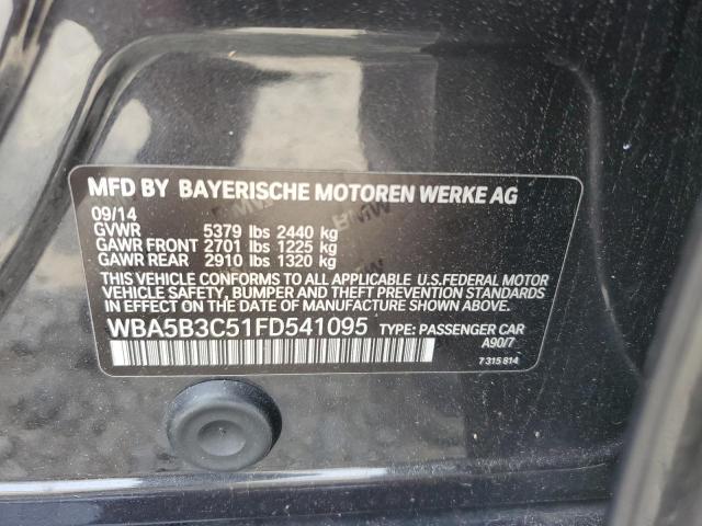 2015 BMW 535 XI WBA5B3C51FD541095