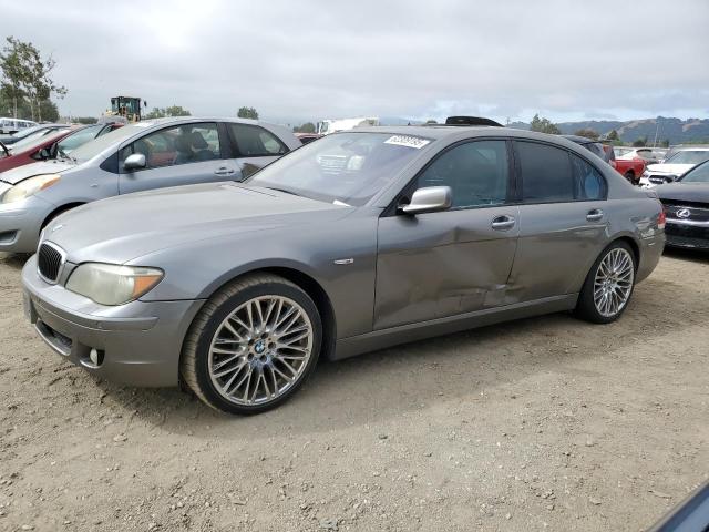 BMW 750 I 2007 gray  gas WBAHL83527DT09744 photo #1