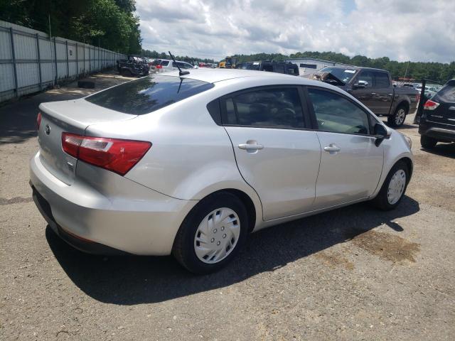 KIA RIO LX 2016 silver sedan 4d gas KNADM4A38G6680269 photo #4