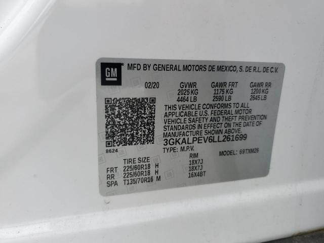 2020 GMC TERRAIN SL - 3GKALPEV6LL261699