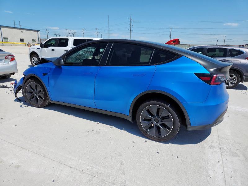 TESLA MODEL Y 2024 blue  electric 7SAYGDEE3RA238059 photo #3