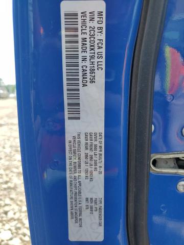 2020 DODGE CHARGER PO - 2C3CDXKT9LH186756