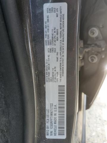 2021 RAM 1500 BIG H 1C6SRFFT1MN717722