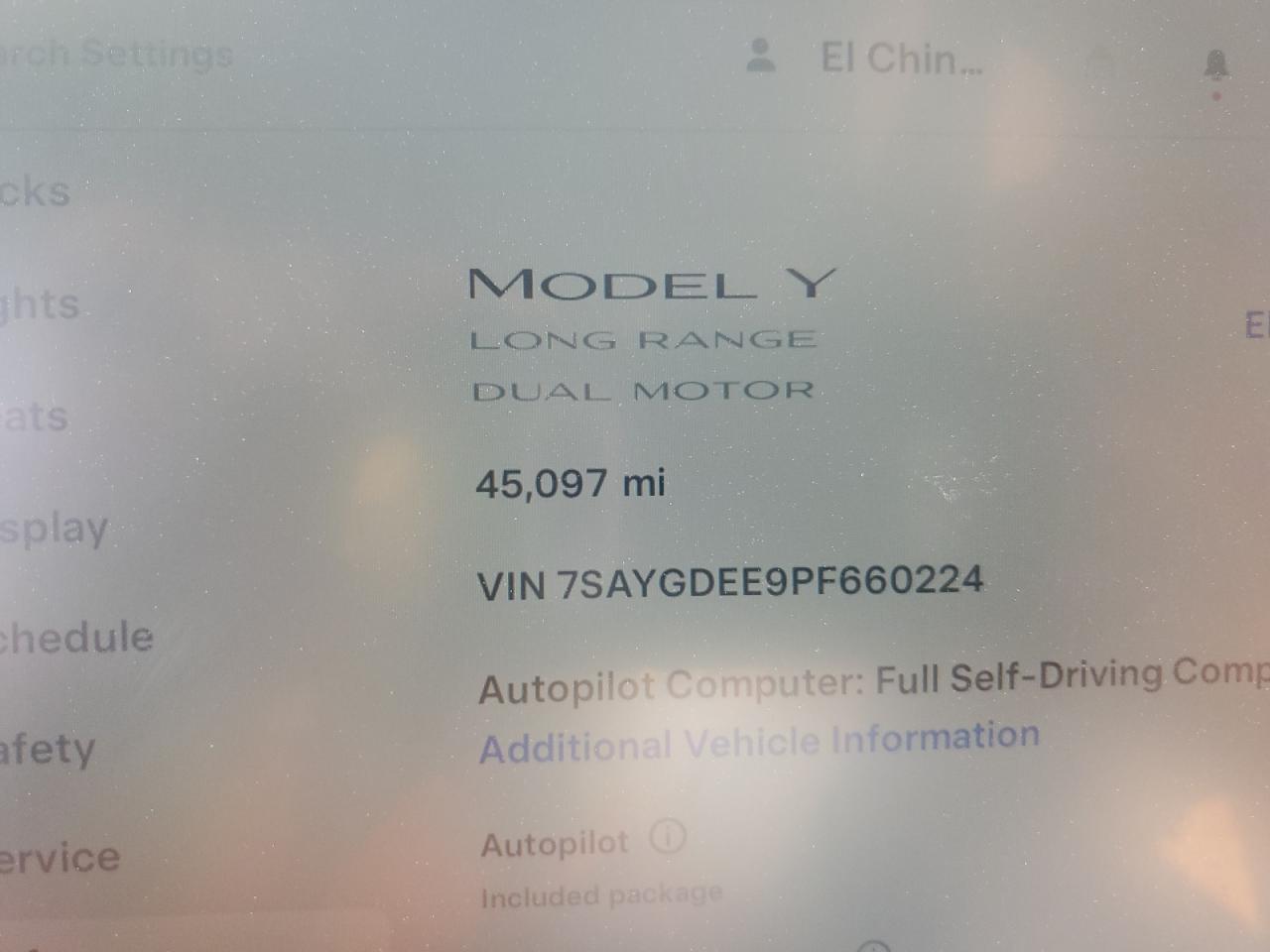 Lot #3309217617 2023 TESLA MODEL Y