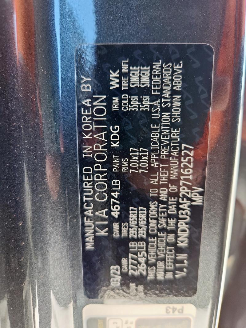 2023 KIA SPORTAGE L - KNDPU3AF2P7162527