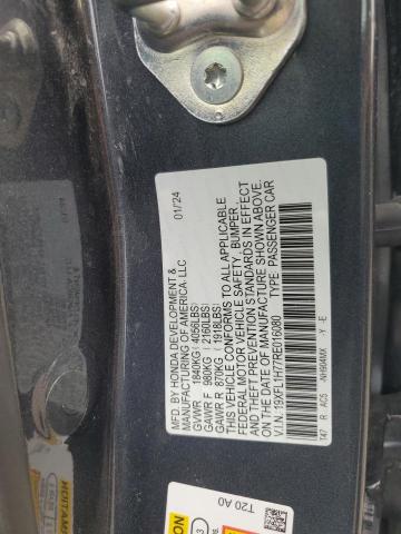 2024 HONDA CIVIC EXL 19XFL1H77RE016080