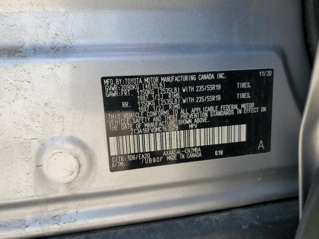 2021 TOYOTA RAV4 XLE P - 2T3A1RFV0MC163579