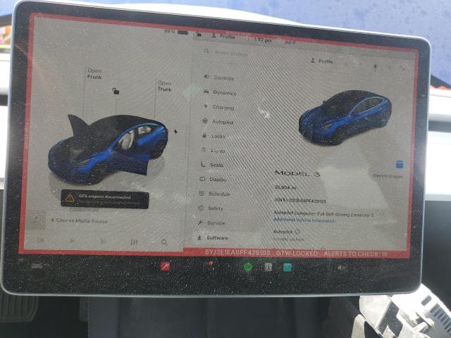 2023 TESLA MODEL 3 5YJ3E1EA8PF429193