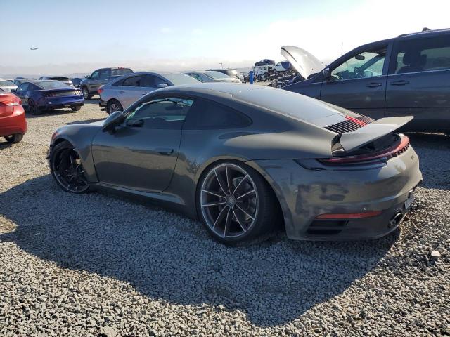 PORSCHE 911 CARRER 2022 gray  gas WP0AA2A94NS206525 photo #3